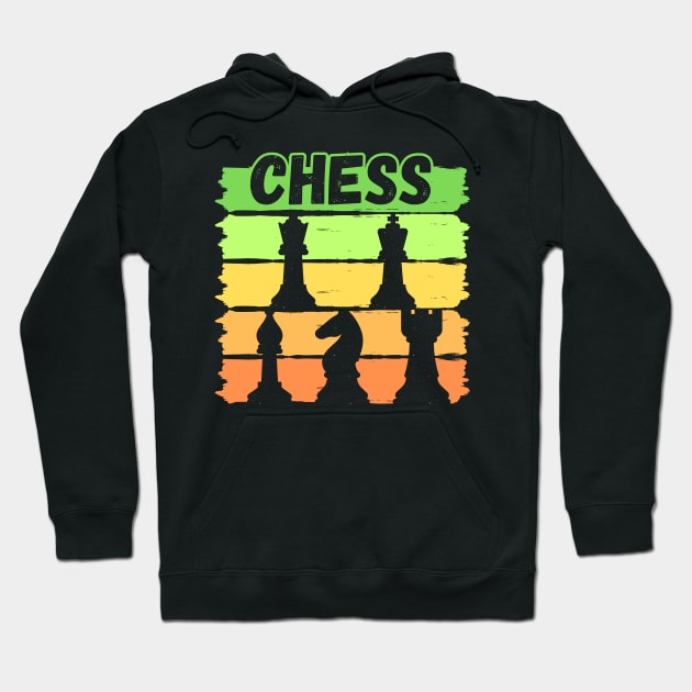 Chess Hoodie by William Faria